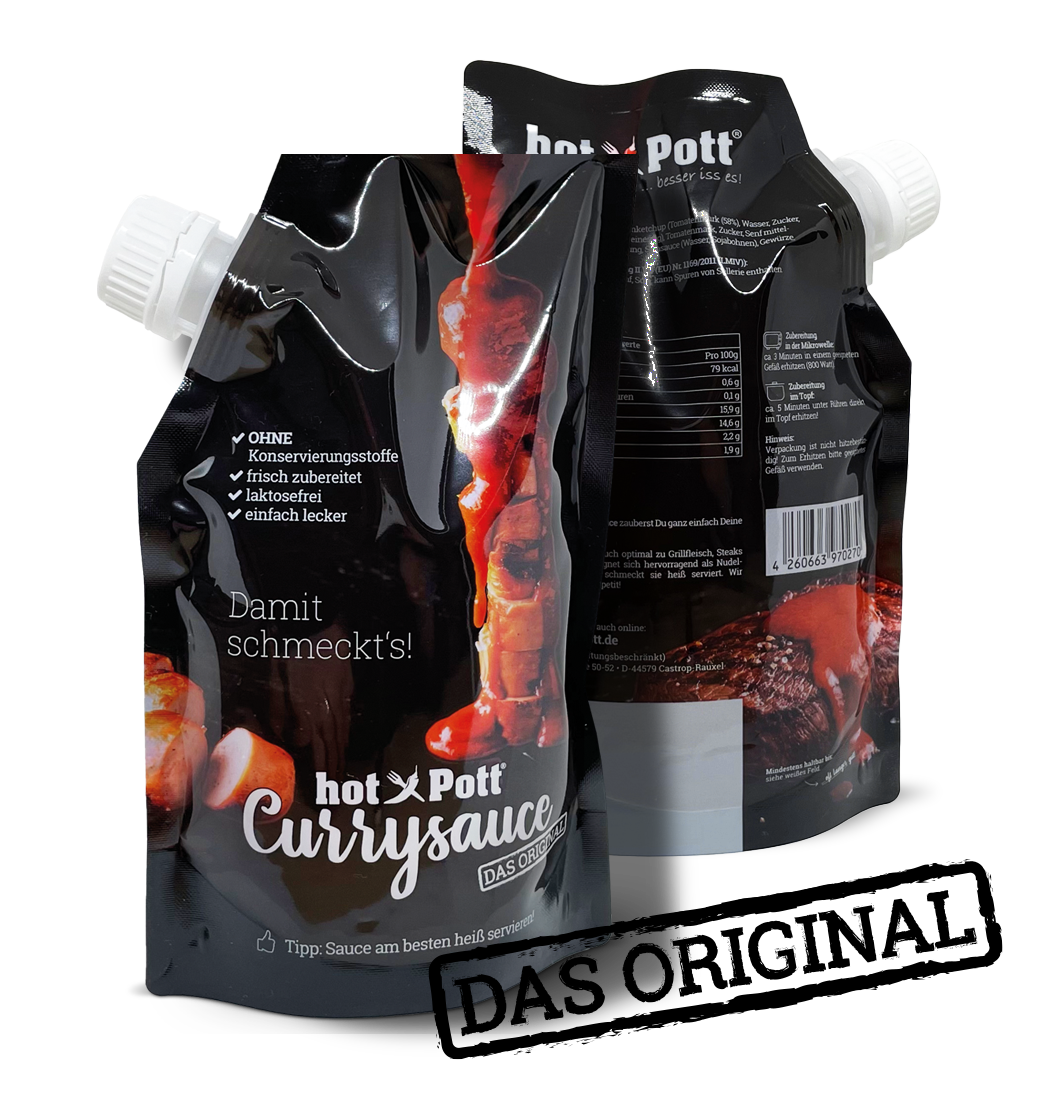 Hot Pott Currrysauce – Das Original